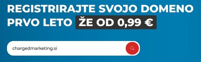 Registrirajte domeno v sloveniji preko domain register
